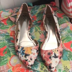 Floral flats